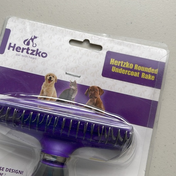 Hertzko Rounded Undercoat Rake NWT - Picture 3 of 6
